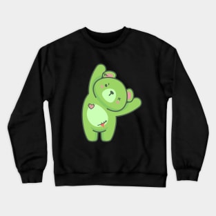 Kawaii zombie teddy bear Crewneck Sweatshirt